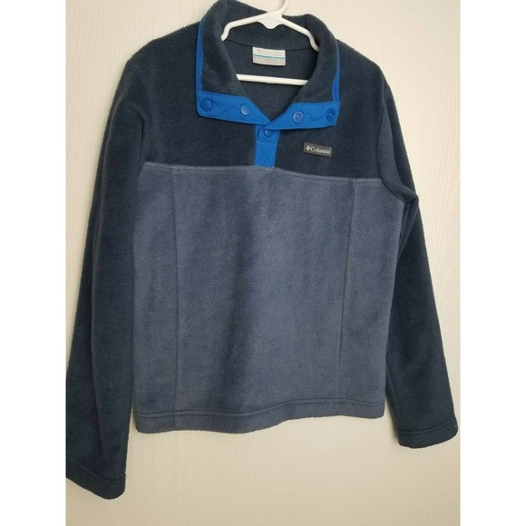 Columbia Other - Youth Columbia Half-Snap Polar Fleece Pullover Size Small 8